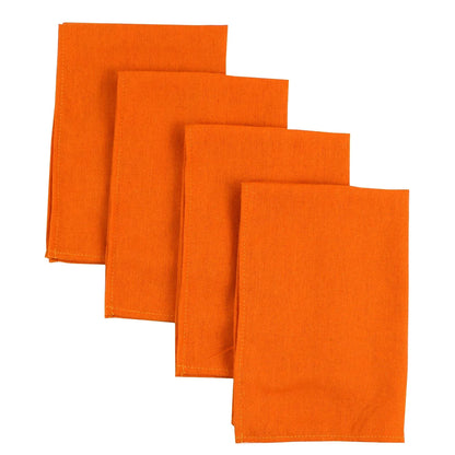Set of 10 Pack Cocktail Napkins 40 X 40cm Cotton Blend Heavy Fabric Durable Linen Towel for Home Kitchen Wedding Decoration