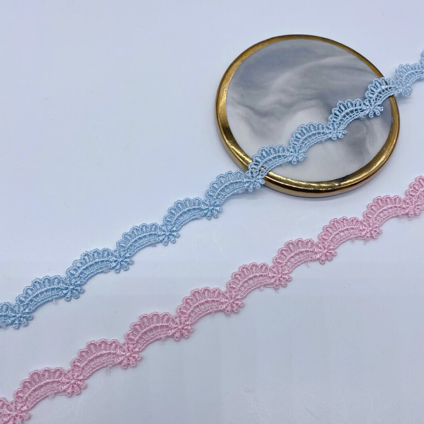 3Yards Of Multi-color Flower Lace Fabric DIY Embroidery Jewelry Wedding Clothing Garment Accessories