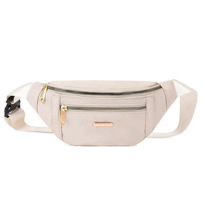 Waterproof Oxford Single Shoulder Crossbody Bag, Fanny Pack ,Bumbag Chest Bags for Women Daily Use Travel Outdoor Sports Running