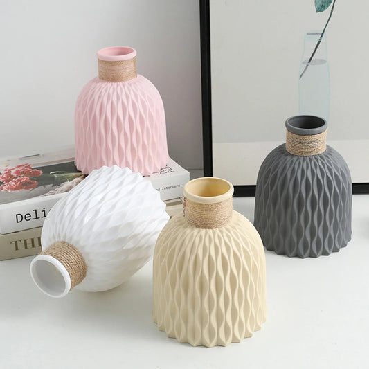 Modern Vase Flower Vase Imitație Flori Ceramice Decorare pentru vază de plastic pentru plastic Aranjament de flori în stil nordic decor pentru casă