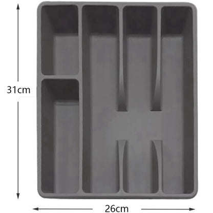 Storage Rack Organizer Box Retter Organisator Knapparrangør Tray Plastic Batvarearrangører