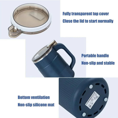 TINSOL Electric Coffee Bean Grinder, 500ml Grinder, Bean Mill, Kitchen Use Stainless Steel Home Electric Coffee Bean Grinder