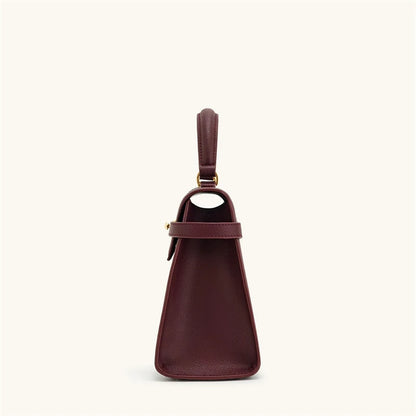 JW PEI Women's Handbag Elise Designer Fashion 2025 New Burgundy Handbag Large Square Crossbody Bag High-end Women's Bag