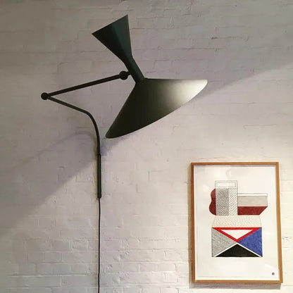 Nordic Minimalist Italian Wall Lamp Rotatable Swing Arm Sconce for Living Room Bedroom Study Room Bedside Decor Lighting Fixture