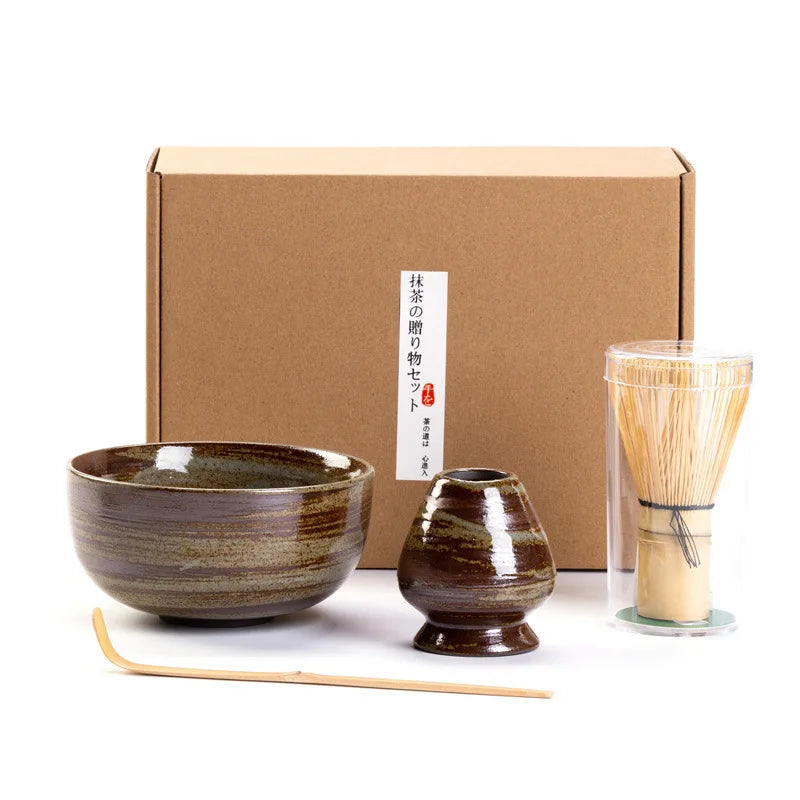 Teaset Matcha Bowl Matcha Spoon Bamboo Brush Home Interior/Study/Office /teahouse Tea Ceremony Supplies/Kungfu Tea Zen Tools