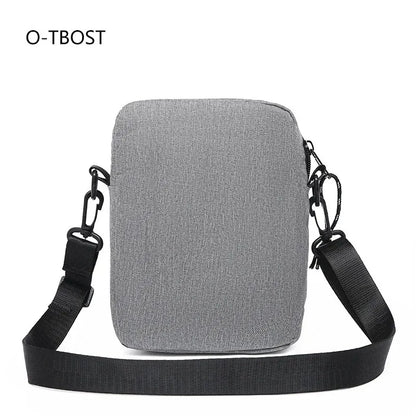 Men's Satchel Fashion Oxford Cloth Shoulder Bag Men's Casual Diagonal Crossover Fashion Hand Machine Small Square Bag