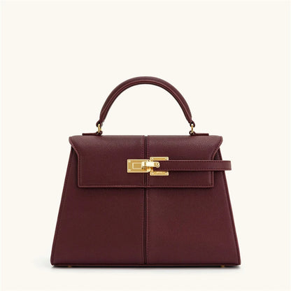 JW PEI Women's Handbag Elise Designer Fashion 2025 New Burgundy Handbag Large Square Crossbody Bag High-end Women's Bag