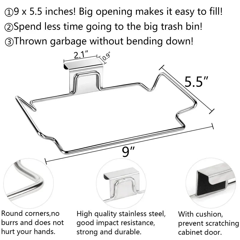 Edelstol Trash Taschend Holbage Späicherhändler Kichen Trash Rack Cabiner Cabiner Safe Organer Toots Organer Hierker