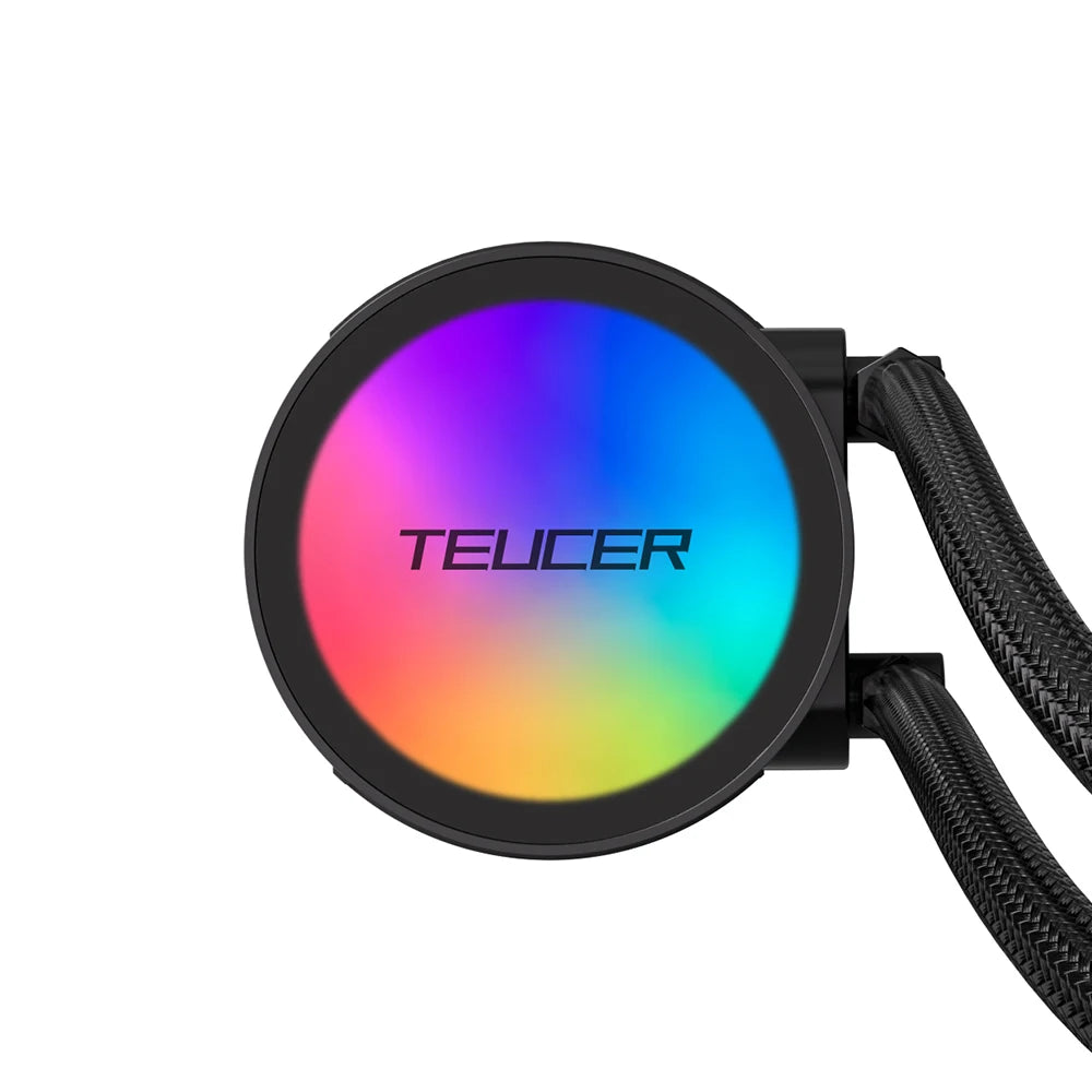 Teucer AF-S360 CPU Water Koeling Koeler LGA 2011 V3 X99 Moederbord stil niveau Dazzle Color PC Cooler voor 1700 1200 115X AM4