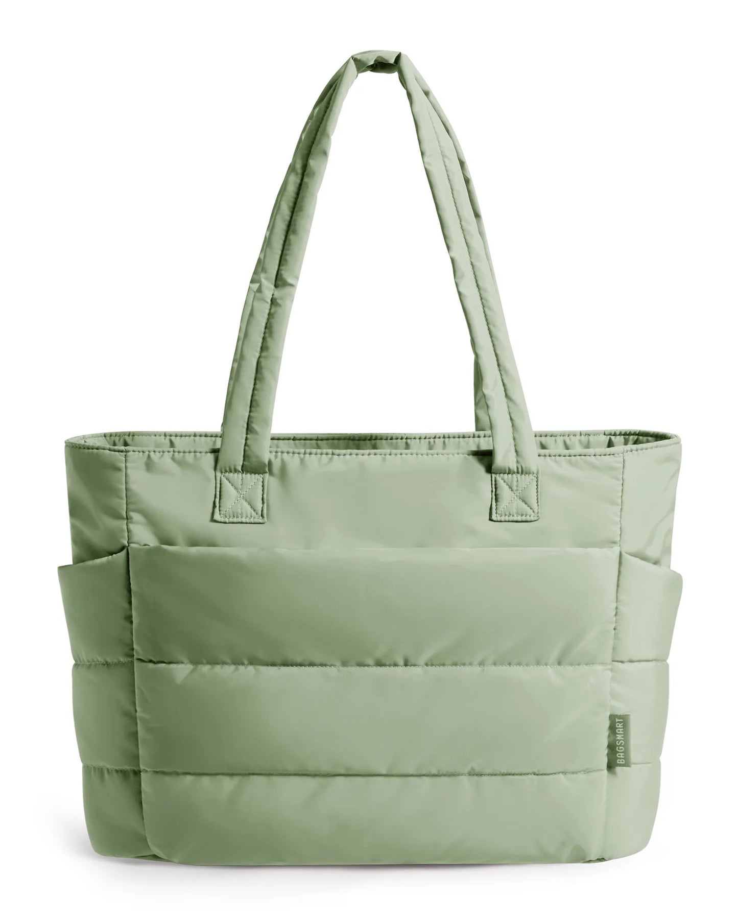 BAGSMART Damentasche, große Kapazität, einfarbig, Einkaufstasche, vielseitige Handtasche für Pendler, Arbeit, Studenten, Klasse, Einkaufstasche