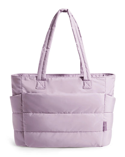 BAGSMART Damentasche, große Kapazität, einfarbig, Einkaufstasche, vielseitige Handtasche für Pendler, Arbeit, Studenten, Klasse, Einkaufstasche