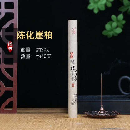 40Pcs Natural Sandalwood Incense Sticks Sleep Chinese Home Incense Stick Aroma Indoor Buddha Incense Eaglewood Room Fragrance
