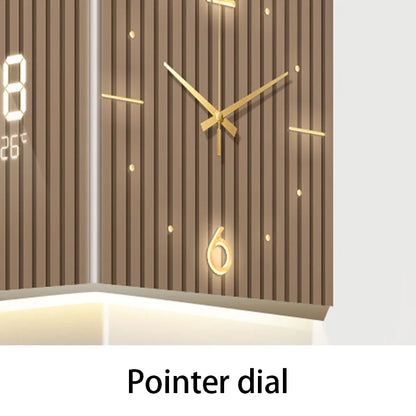 Modern Wall Clock Decorative Led Digital Clock Large Temperature Clocks Office Interior Calendar Clocks Aesthetic Room Decor