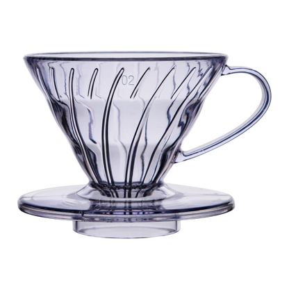 Hot Selling V shaped 60 Degrees Coffee Maker Set Pour-over Coffee Filter Cup Spiral Hand Filter Cup