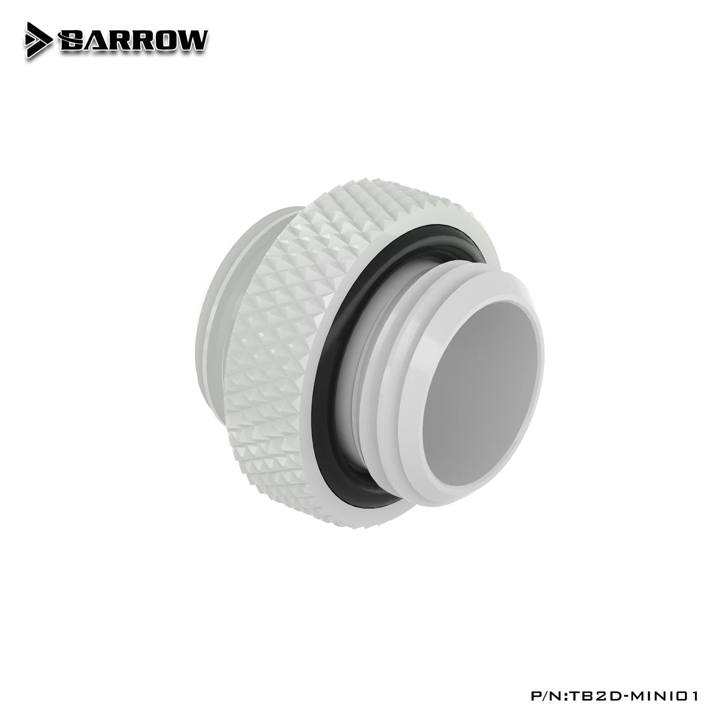 BARROW G1/4 Male to Male Rotary Connectors / Extender 5mm 10mm M to M Mini Dual Water Cooler Fitting Accessories Metal Fittings