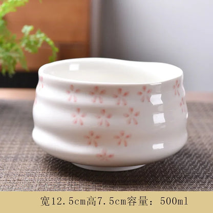 1-3Pcs Matcha Set Bamboo Whisk Teaspoon Ceramic Bowl Tranditional Tea Sets Home Tea-making Tools Accessories Birthday Gifts