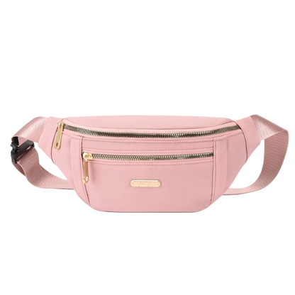 Women Waist Bag Fanny Pack Zipper Chest Bag Female Banana Bag Money Pouch Travel Shoulder Purse Belly Pocket Hip Bum Bag