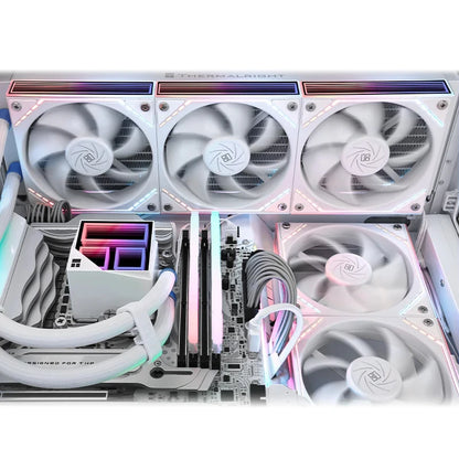 Thermalright Frozen Infinity 360 All-in-One Ūdens dzesēšanas radiators ， bezgalīgi fantāzijas apgaismojuma efekti, atbalsts LGA1700/AM5/AM4