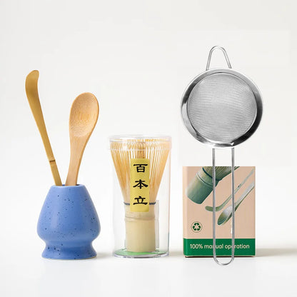 1/5PCS/set Japanese Matcha Set Safety Bamboo Buddha Tea Spoon Tea Set Indoor Tea Stirring Tools Accessories Kitchen Teaware Sets