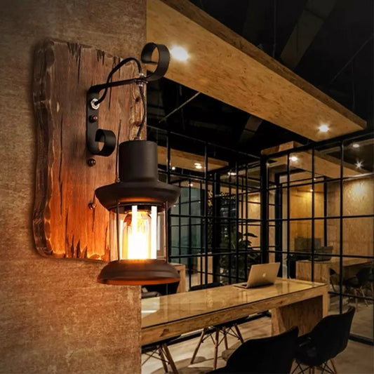 1/2/5Pcs Retro Industrial LED Wall Light Vinyage Loft Wall Lamps Black Lamp E27 Sconce Lights Modern Indoor Lighting Fixture