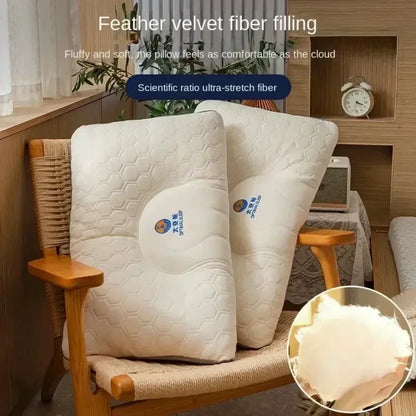 Capsule Neck Pillow Healthy and Breathable Porous Fibers 3D Breathable Mesh Fabric With Three-dimensional Edges Sleeping Pillows