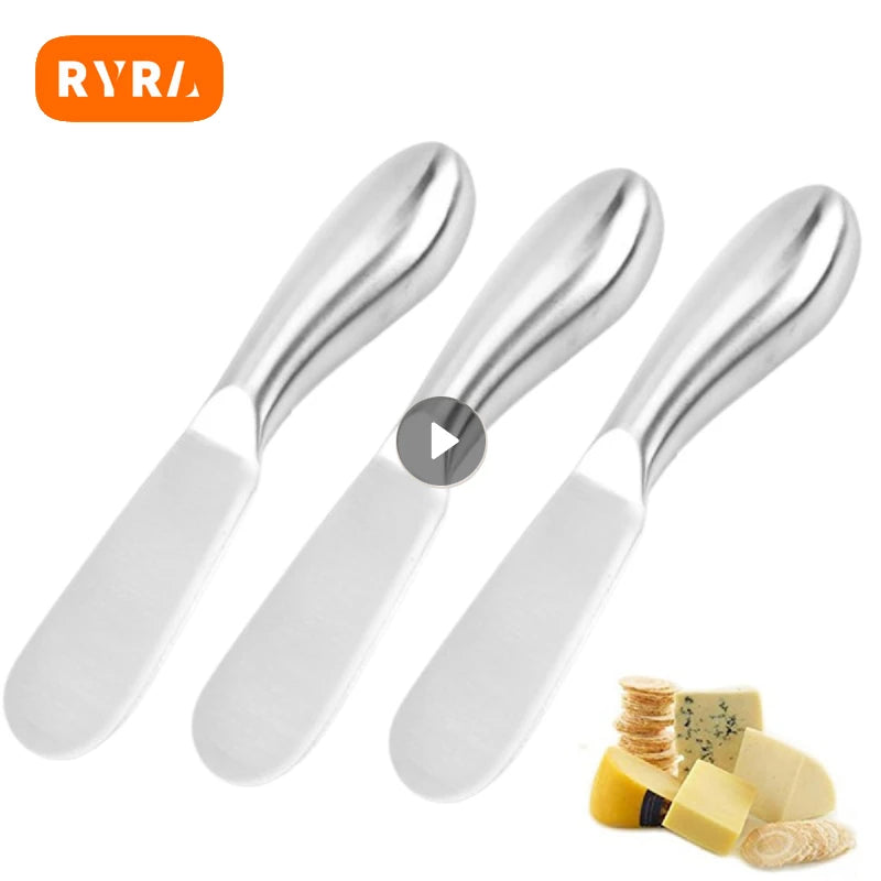 Edelstol Butter Messer pforated Kéis Dessert Jam Crorware Camionable Crème Keefer Schief gutt Kitchen kleng Tools