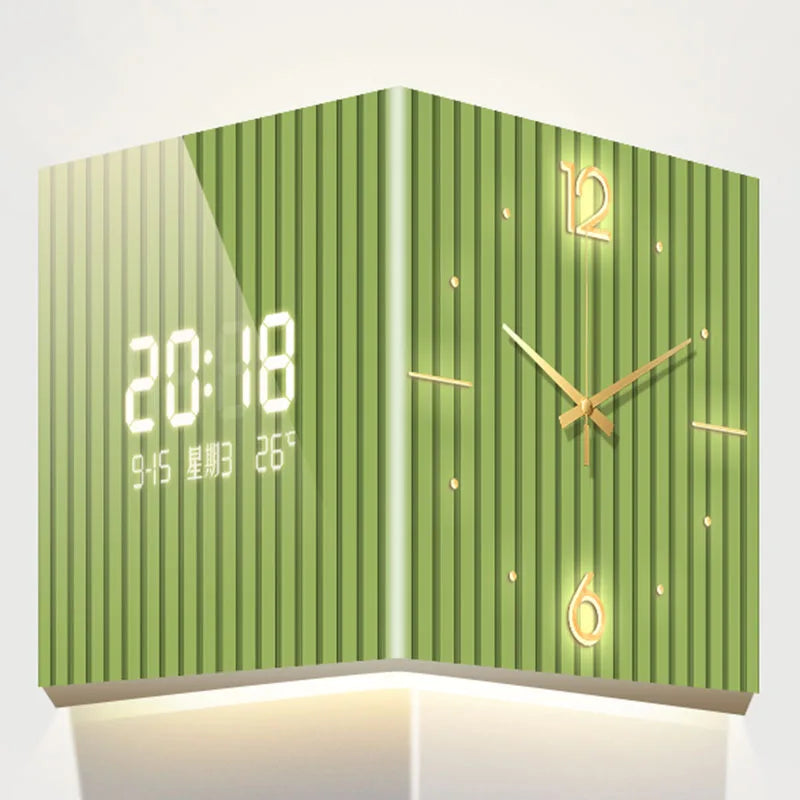 Modern Wall Clock Decorative Led Digital Clock Large Temperature Clocks Office Interior Calendar Clocks Aesthetic Room Decor