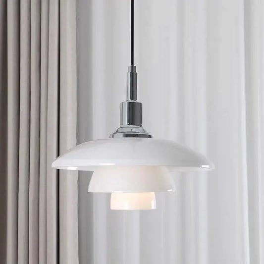 Bauhaus 3 Layer Glass LED Pendant Lamp Danish Designer Chandelier Bedroom Bedside Living Dining Room Lighting Fixtures Decor