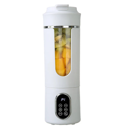 New portable wireless juicer with USB charging, small juice cup, household multifunctional crushed ice juicer, juicer cup.