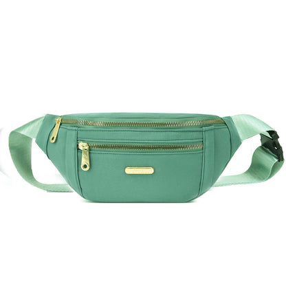Women Waist Bag Fanny Pack Zipper Chest Bag Female Banana Bag Money Pouch Travel Shoulder Purse Belly Pocket Hip Bum Bag