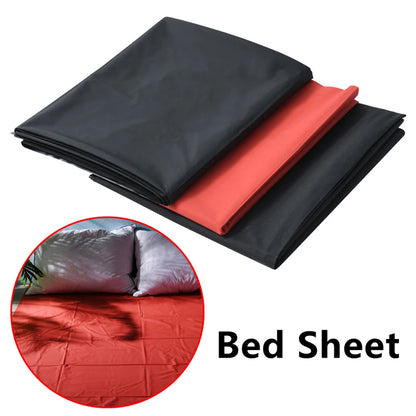 100% Waterproof PVC Adult Bedsheets Bed Cover Couple Game Flat Sheet Oil/SPA Coverlet Double Single Queen Size Coverlid 3Color