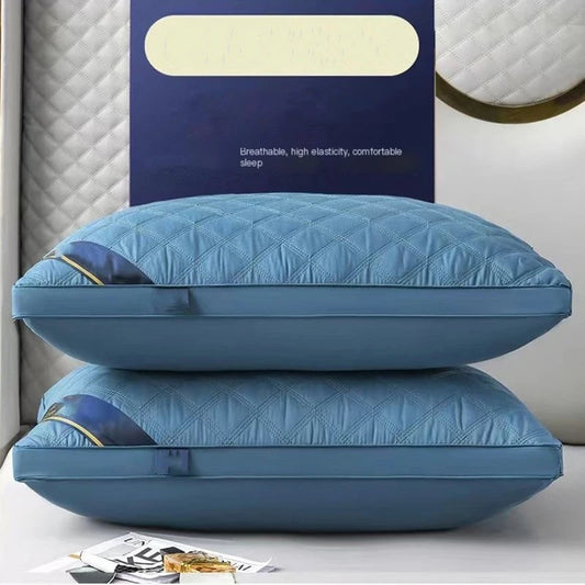 Pillow core protects the cervical vertebrae and helps sleep. Adult dormitory neck pillow for all four seasons