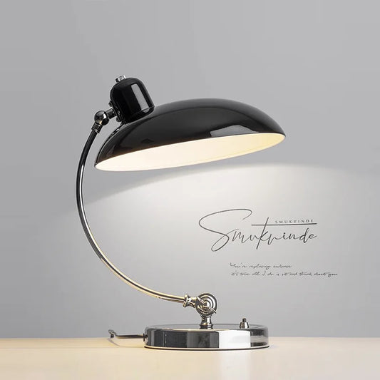 Danish Bauhaus Student Eye-protecting Reading Bedroom and Study Nordic Simple and Light Luxury Internet-famous Ins Bedside Lamp