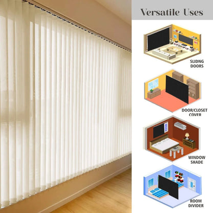 High Quqlity Manual/Motorized Customized Soft Sheer Light Filtering Adjust Blackout Vertical Blinds for Windows