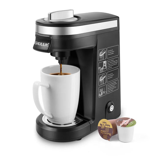 【Best Seller】Portable K-Cup Coffee Machine Maker Capsule Coffee Maker Machine Express Coffee Makers Cafetera Coffee Brewer