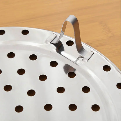 1 PC Multifunktion Steamer Shelf Cookware rostfritt stål Ångare rack Hållbart potten ångfack kök tillbehör