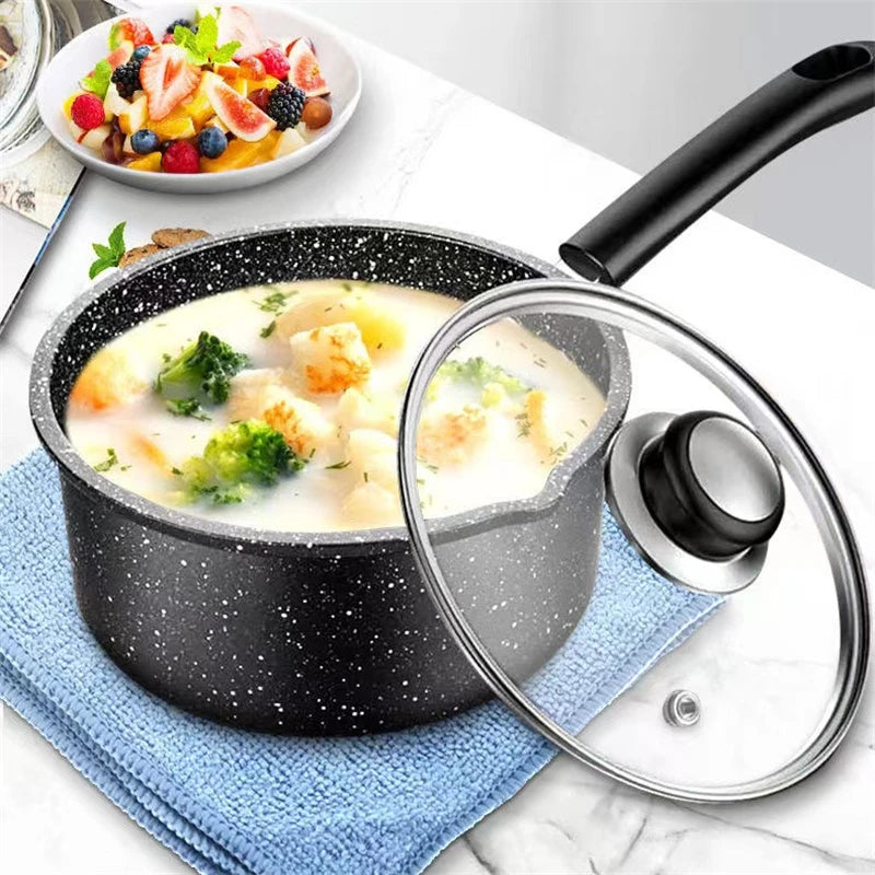 Net Stick Granite Maifan Steen Kachware Ceramic Pot Kach Kacheknoth Hotspot Casserole Induktiounsklast Kachgebitt Klauen