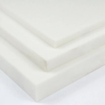 Chair Foam White Square Cushion Sheet Upholstery Replacement High Density Premium Seat Pad