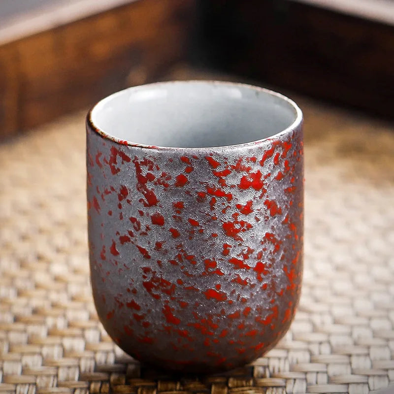 New Vintage Ceramics Cups Japanese Stoneware Porcelain 130ml Tea Mug Healthy Lifestyle Kung Fu Tea Sake Coffee Cups Drinkware