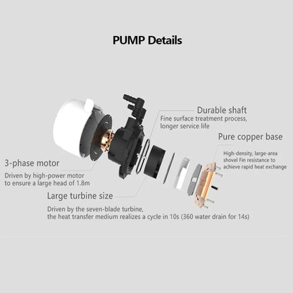 COPTORY COPER COPER COPER COPER 240mm CPU COOLER PWM 4PIN CPU Ventilador για την Intel LGA 1200 115x 1700 2011 AMD AM4 AM5 Coldiator