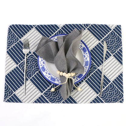 Set of 10 Pack Cocktail Napkins 40 X 40cm Cotton Blend Heavy Fabric Durable Linen Towel for Home Kitchen Wedding Decoration