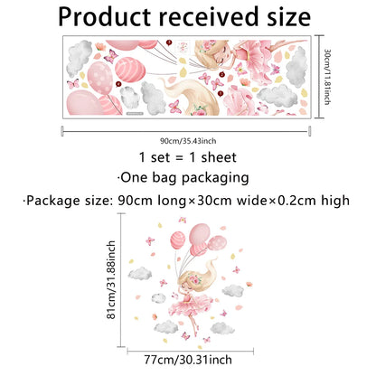 The World Animal Distribution Decorative Map for Bedroom Children's Room Livingroom Playroom and Kindergarten Decoration Sticker
