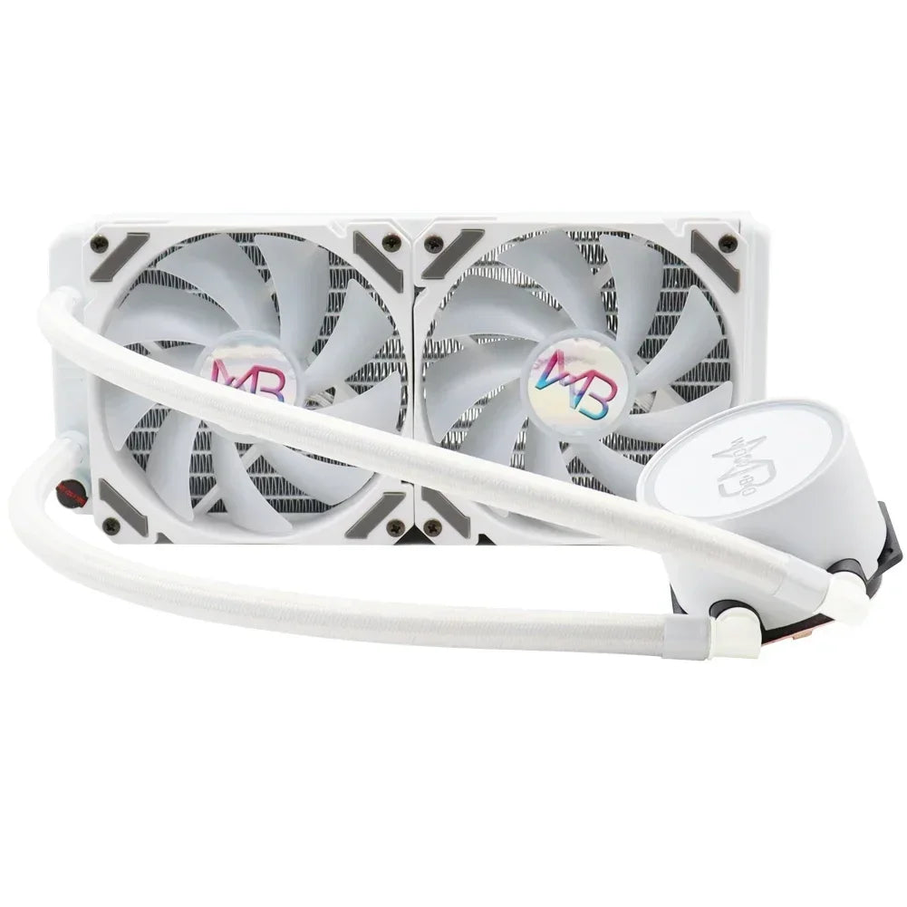 Computer Water Refroiding CPU refroidisseur Argb 240 mm PWM 4pin 240 mm Ventilor liquide pour Intel LGA 1200 115X 1700 2011 AM4 AM5 RADIATEUR