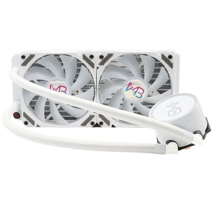 Computerwasserkühlung CPU -Kühler Argb 240 mm PWM 4Pin 240 mm Flüssigkeit Ventilador für Intel LGA 1200 115X 1700 2011 Am4 AM5 Kühler