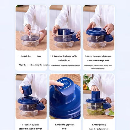 Automatische elektrische druivenschillermachine - handsfree huidverwijderaar voor bessen, fruitvoorbereidingstool, moeiteloos pellen
