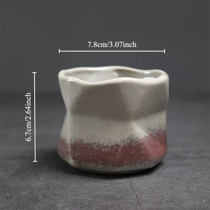 Kiln Turned Coffee Cup Kiln Turned Small Cup Kung Fu Tea Bowl Retro Ceramic Tea Cup Hot Sale Stoneware Master Cup
