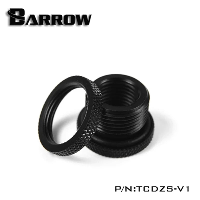 Barrow TCDZS-V1 G1/4 '' Промиване на отвори за приспособяване на пълнеж за охлаждане на маркуча. Използвайте 4 цвята TCDZS-V1