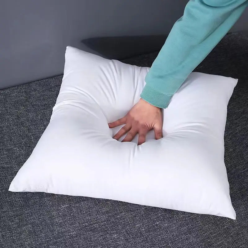 Bed Sleeping Pillow Cushion Inner Filling Insert White Decorative Body Back Pillow Core Interior Accessories for Sofa Car Office
