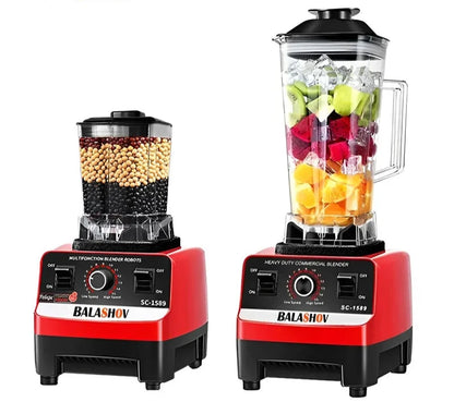 2000W Heavy Duty Commercial Grade Blender Mixer Juicer Fruit Food Processor Ice Smoothies Blender High Power Juice maker Crusher