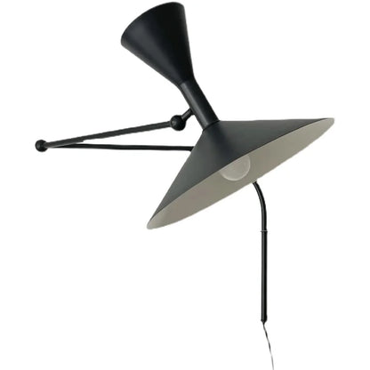 Nordic Minimalist Italian Wall Lamp Rotatable Swing Arm Sconce for Living Room Bedroom Study Room Bedside Decor Lighting Fixture